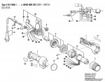 Bosch 0 601 942 103 Ghg 600 Ce Hot Air Gun 230 V / Eu Spare Parts